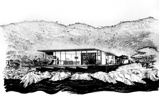 Residência junto ao mar