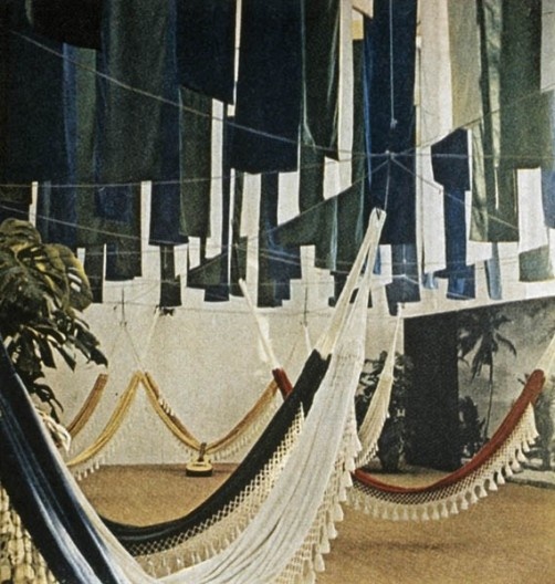 Riposatevi, pavilhão brasileiro de Lucio Costa na Trienal de Milão de 1964