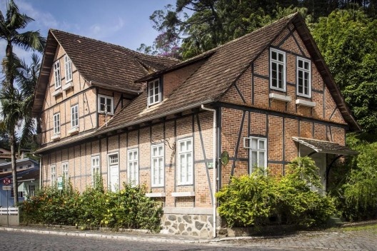 Casa Haco, Blumenau. Arquitetura de imigração alemã construída em 1890