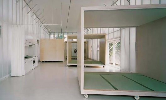Shigueru Ban, Naked House, Saitama, 2000