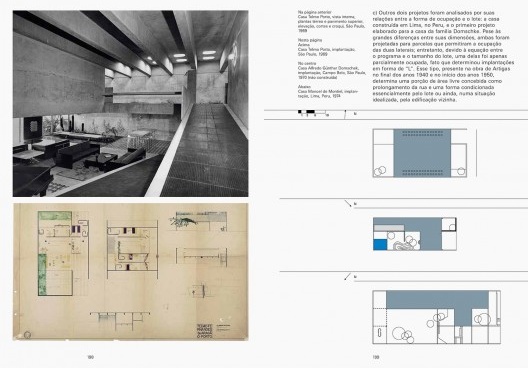 Páginas do livro Vilanova Artigas: Casa Paulistas, de Marcio Cotrim