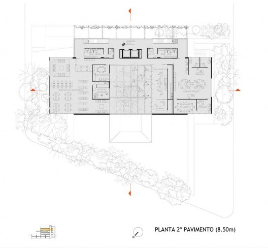 Planta segundo pavimento