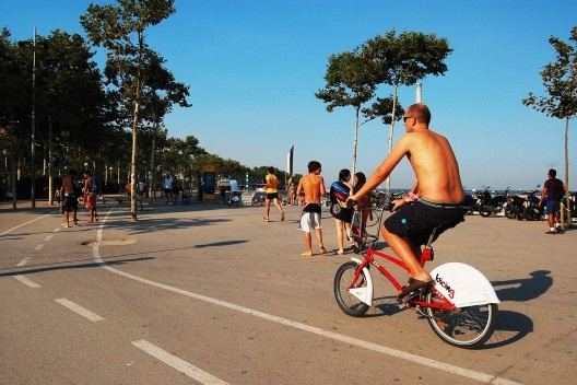 Bicing em Barcelona
