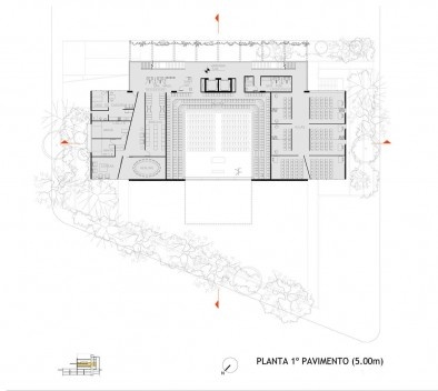 Planta primeiro pavimento