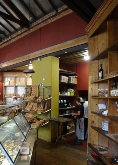 Vista interna da Casa Bonomi