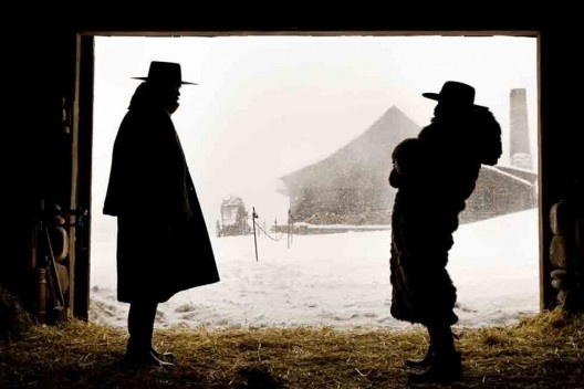 Fotograma do filme Os oito odiados, de Quentin Tarantino