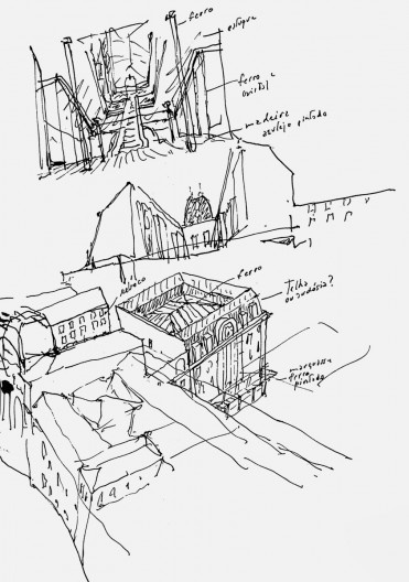 Desenhos do Projecto da Reconstrução do Chiado, Lisboa, p. 167.