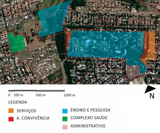 Setorização UEM atual