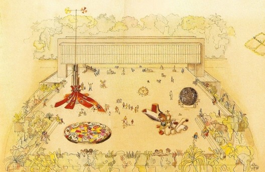 MASP por Lina Bo Bardi em 1968