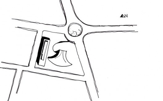 Bolsa de Trabalho de Bobigny, 1975-1976. Arq. Oscar Niemeyer.