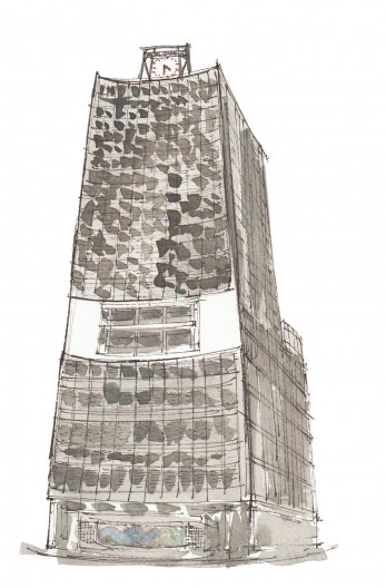 Novotel Jaraguá, antiga sede do jornal O Estado de S.Paulo