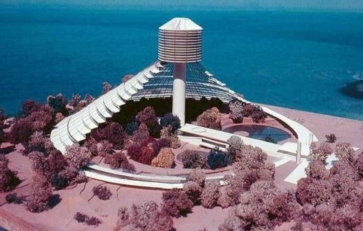 Hotel Tropical, maquete. Arquiteto Sérgio Bernardes