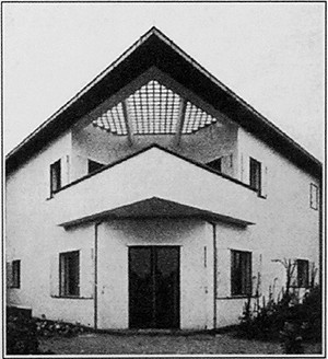 Série de fotografias da Ein Wohmhauss. Arquiteto Bruno Taut, 1927