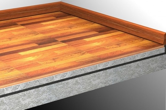 Manta para isolamento acústico de laje (contrapiso flutuante)