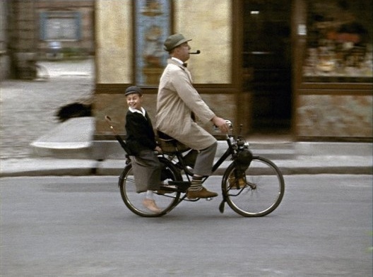 M. Hulot e seu meio de transporte favorito na cidade, filme Meu tio