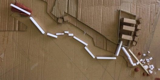 Projeto de um Muro na baía da Ilha de Santa Catarina