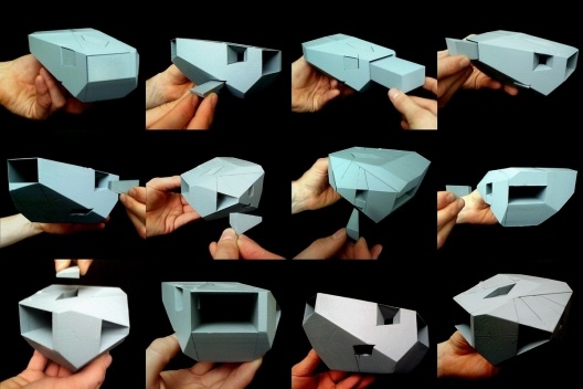 Casa da Música, modelagem do volume principal, Porto, 2005. Arquitetos Rem Koolhaas e Ellen van Loon / OMA