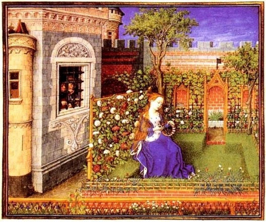 Ilustração feita para o Duque de Borgonha em c.1465 para ilustrar o poema Teseida delle nozze di Emilia, de Giovanni Boccaccio, c.1341
