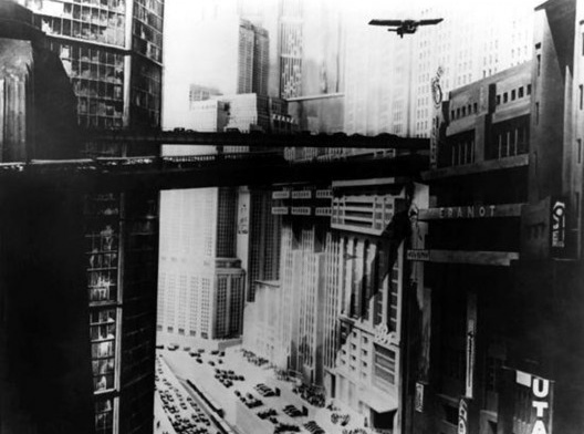 Frame do filme Metropolis, 1927, 153 min, direção Fritz Lang