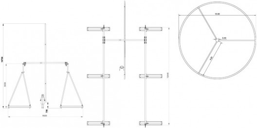 Guto Lacaz, “Adoraroda”, projeto, Largo da Batata, São Paulo, 2017