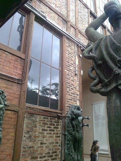 Estrutura enxaimel Museu Bourdelle