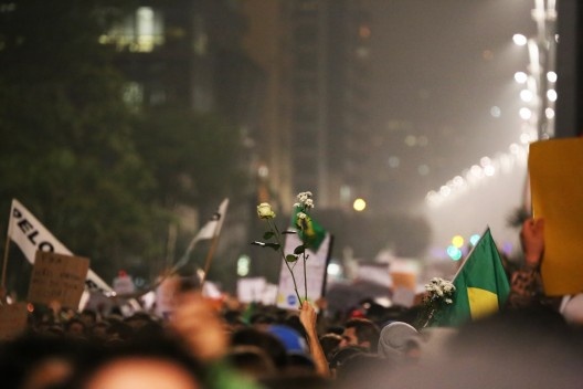 Manifestação popular em São Paulo