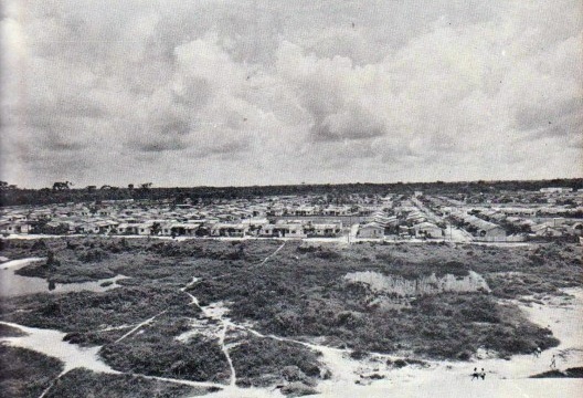 Conjunto Habitacional Gleba 1 no Bairro da Marambaia em 1971, Belém