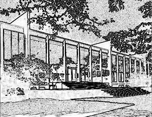 Crown Hall, Illinois Institute of Technology, Chicago, 1950/56, Mies van der Rohe