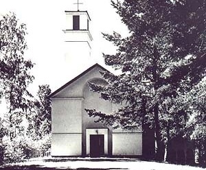 Templo em Muurame, Finlândia, 1927/29. Vista exterior