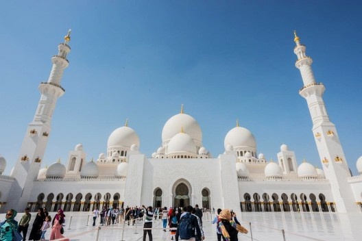 Sheikh Zayed Grand Mosque, pátio interno