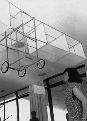 Exposição \"Semana da asa\", Museu de Arte Moderna da Bahia – MAMB, Salvador, 1960