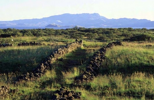 O sítio abandonado da fazenda Skogarkot