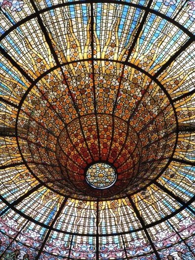 Palau de la Musica de Barcelona, arquiteto Domènech i Montaner