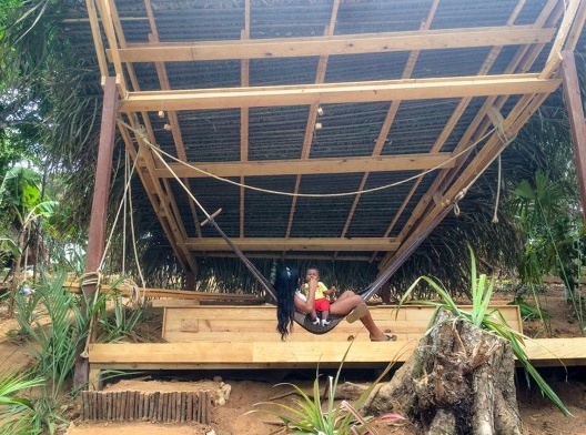 Oficina Social Latino-Americana Panamá, Comunidade de Quebrada Ancha # 2, Parque Nacional Chagres, Panamá, 2016. Arquitetos Paula Izurieta e Gabriel Moyer-Pérez (conferencistas e tutores) / Caá Porá