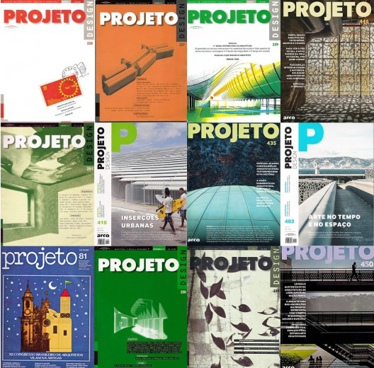 Capas da Projeto / Projeto Design, revista impressa de 1977 a 2020