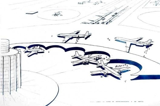 Aeroporto de Brasília. Arquiteto Sérgio Bernardes