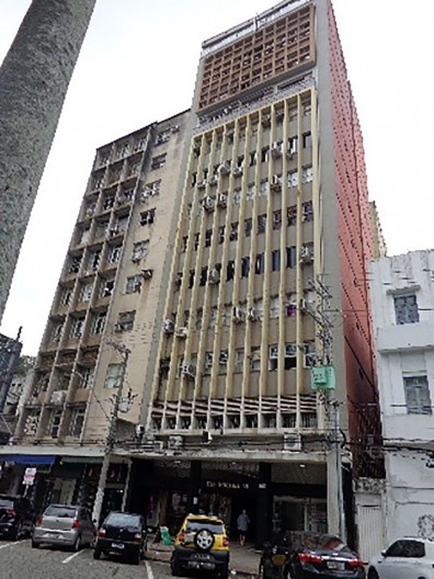 Edifício Michelini, fachada para a praça Costa Pereira, Vitória ES
