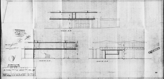 Edifício Touring, prancha original, Brasília DF, arquiteto Oscar Niemeyer