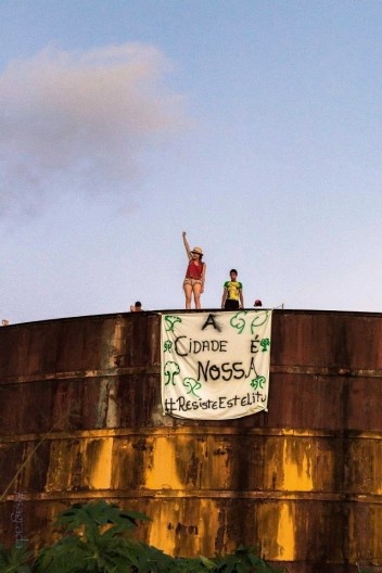 Ocupe Estelita, movimento de resistência popular contra o projeto Novo Recife