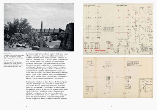 Páginas do livro Vilanova Artigas: Casa Paulistas, de Marcio Cotrim