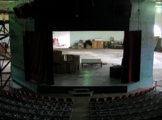 Vista interna da Casa do Povo, março de 2006