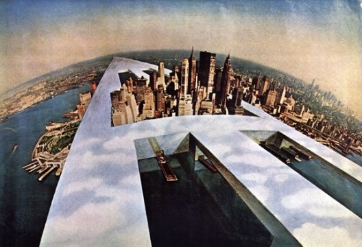 Superstudio. The continuous monument, 1969