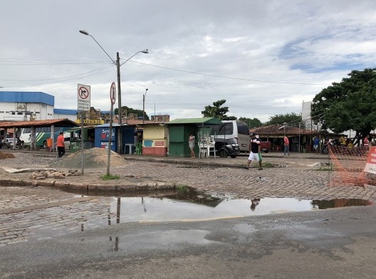 Foto do local antes das intervenções propostas