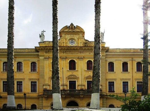 Colégio Anchieta: fachada do prédio principal