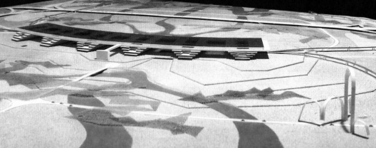 CAE. Maquete do conjunto