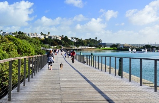 Westhaven, decks para lazer construídos sobre a água, 2016