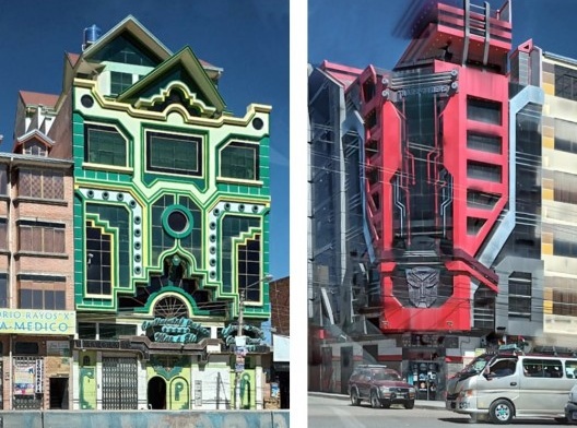Realismo mágico arquitetônico de El Alto