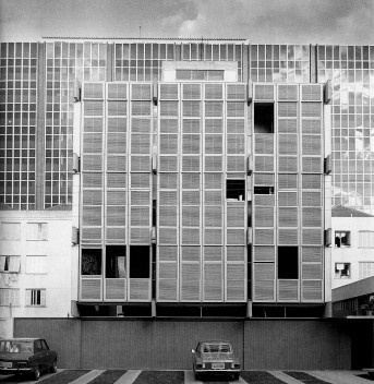 Edifício FAM, Arqs. Carlos Fayet, Cláudio Araújo e Moacyr Marques, 1964-1969, Porto Alegre