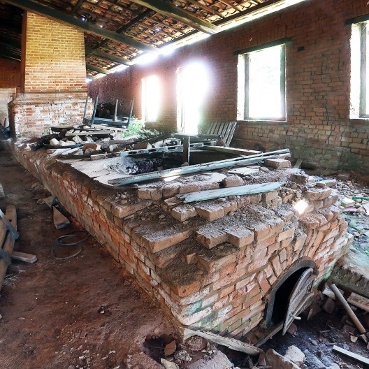 Fazenda Vassoural, fornalha do tipo “Trem-da-Jamaica”, Itu