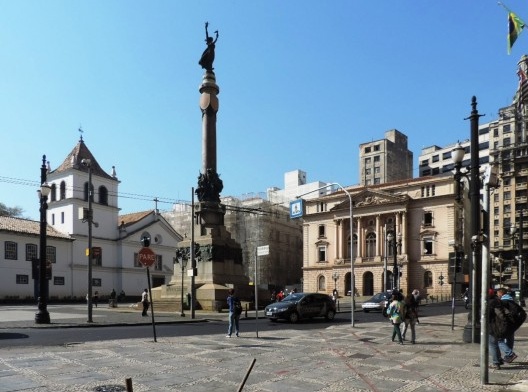 Pátio do Colégio, foto de agosto de 2014